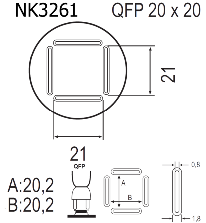Насадка Quick NK3261 купить по низкой цене | МАКСПРОФИТ