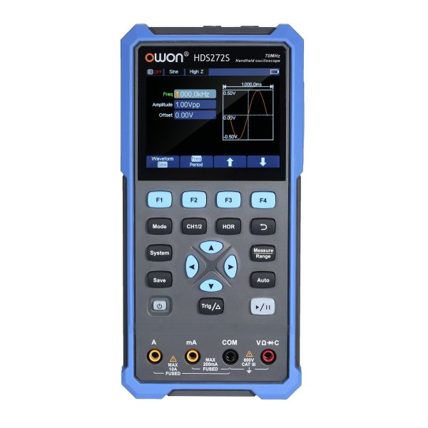 Осциллограф-мультиметр OWON HDS272S купить по низкой цене | МАКСПРОФИТ