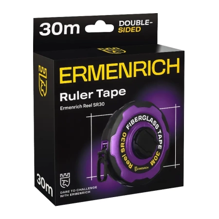 Рулетка Ermenrich Reel SR30, фиолетовый купить по низкой цене | МАКСПРОФИТ