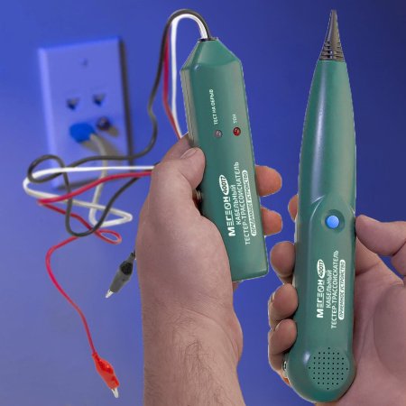 Кабельный тестер-трассоискатель МЕГЕОН 40017 купить по низкой цене | МАКСПРОФИТ