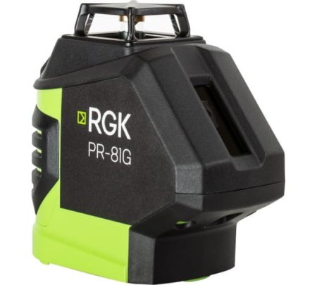 Лазерный построитель плоскостей RGK PR-81G купить по низкой цене | МАКСПРОФИТ
