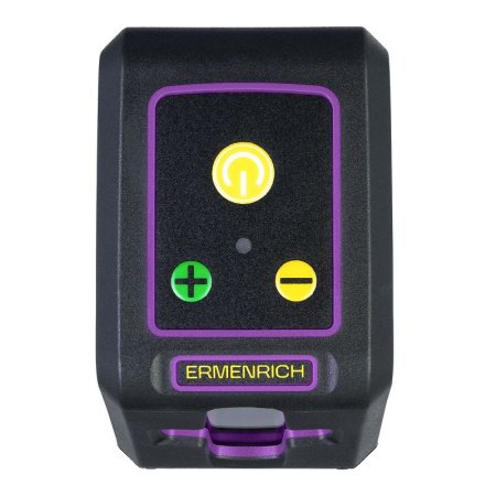 Лазерный уровень Ermenrich BASE LT40, фиолетовый купить по низкой цене | МАКСПРОФИТ