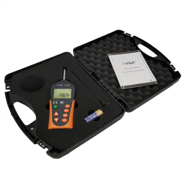 Измеритель уровня звука (шумомер) VA-SM8082 купить по низкой цене | МАКСПРОФИТ