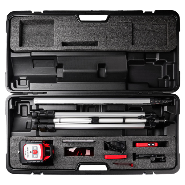 Комплект ротационного нивелира с элевационным штативом RGK SP-100 COMBO купить по низкой цене | МАКСПРОФИТ